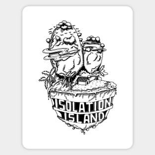 Isolation Island Sticker